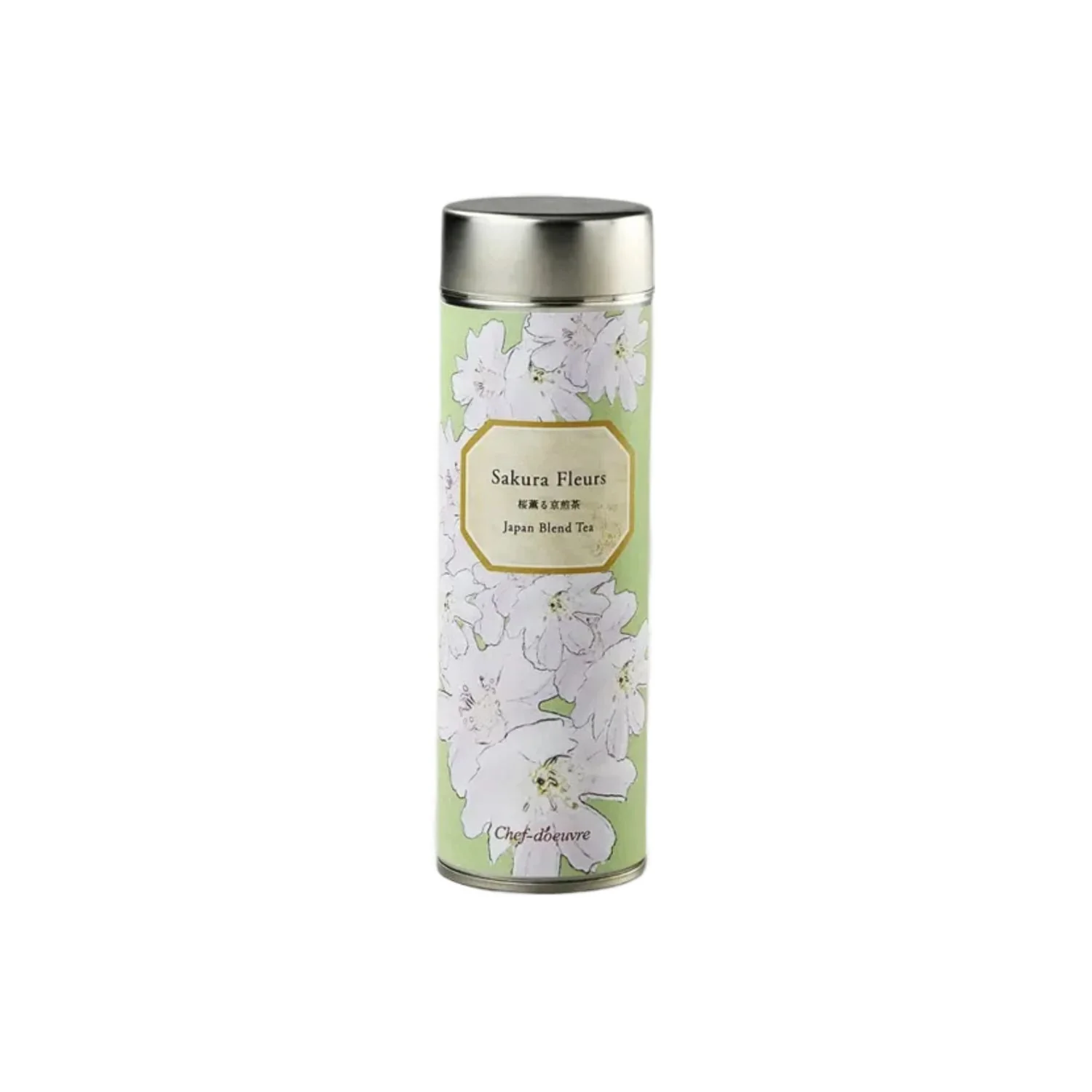 Grøn te med kirsebærblomst (Sakura) fra Japan - 40 g
